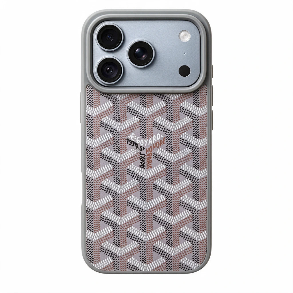 Coque à motifs Gris