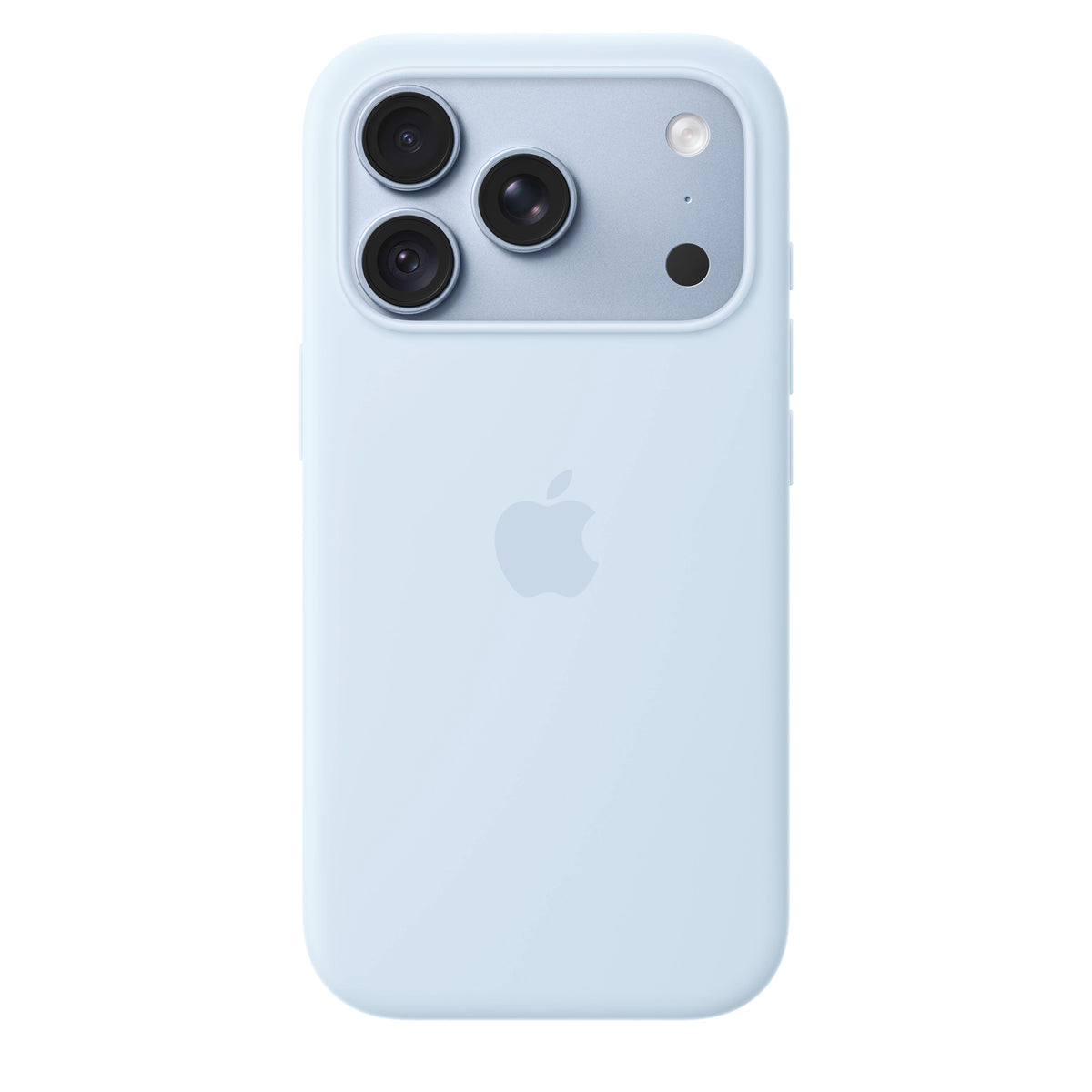 Coque en silicone avec MagSafe - Bleu lumineux